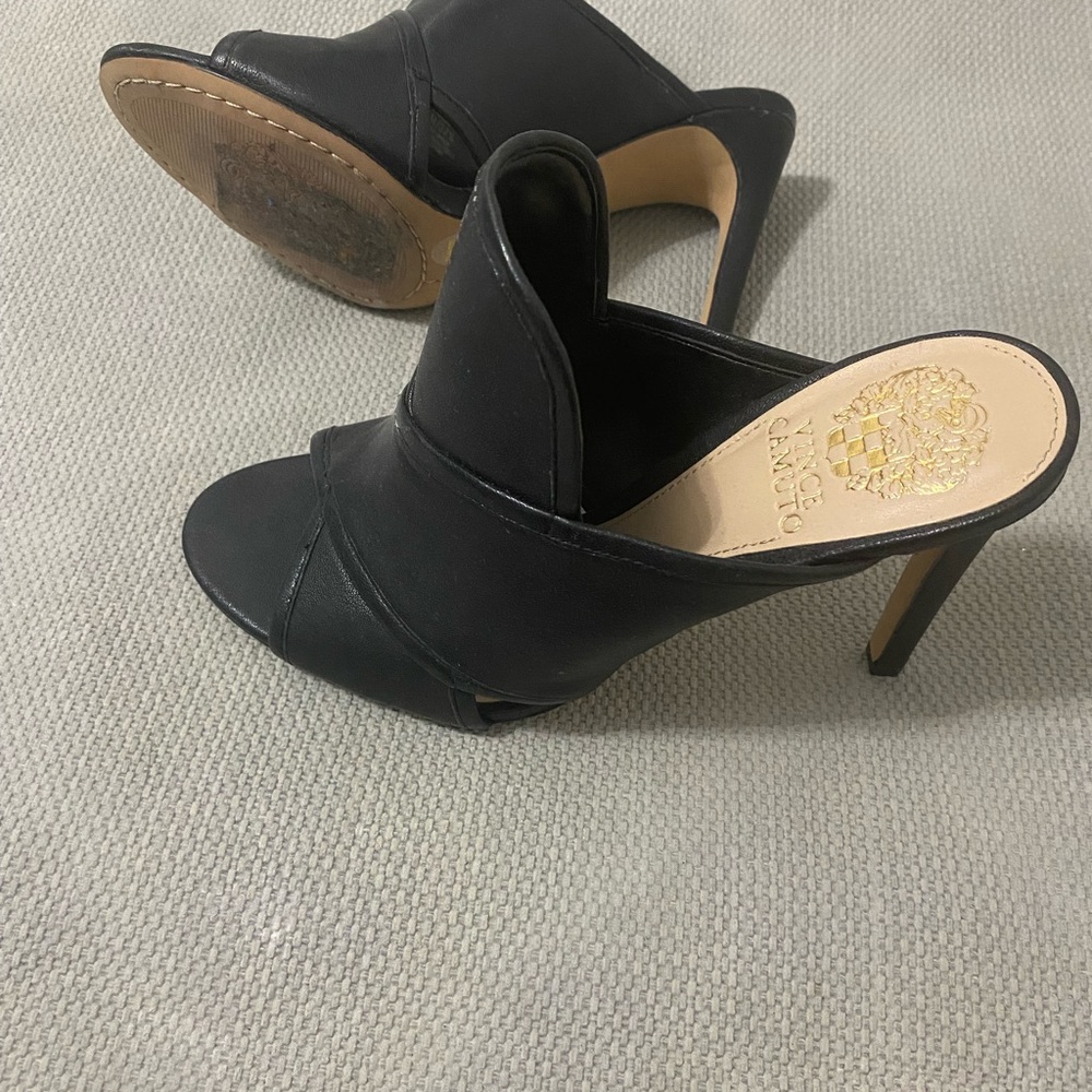Vince Camuto leather mules